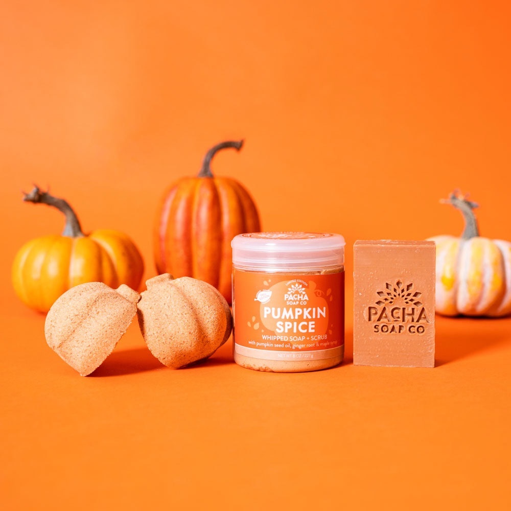 Pumpkin Spice Whipped Soap & Scrub